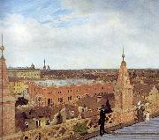 Eduard Gaertner Panorama of Berlin. china oil painting reproduction